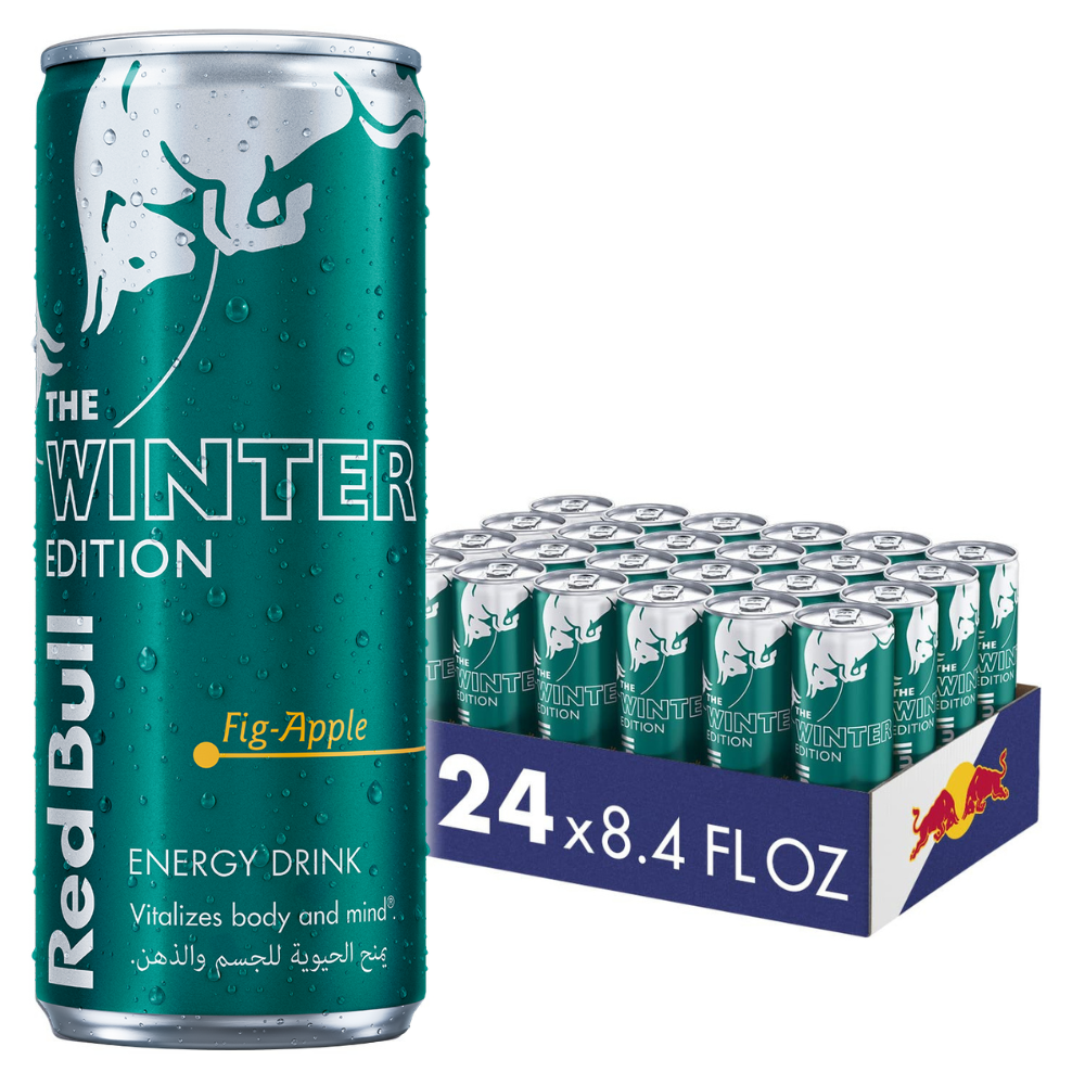 Red Bull Winter Edition Fig Apple - 24 Pack