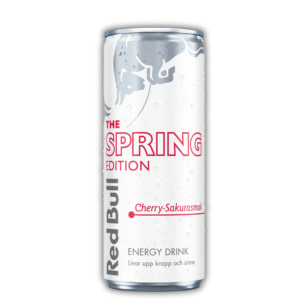 Red Bull Spring Edition Cherry Sakura Energy Drink - 12 Pack