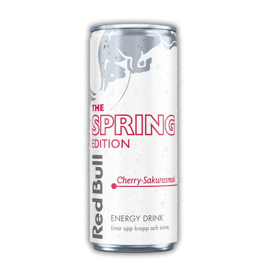 Red Bull Spring Edition Cherry Sakura Energy Drink - 12 Pack