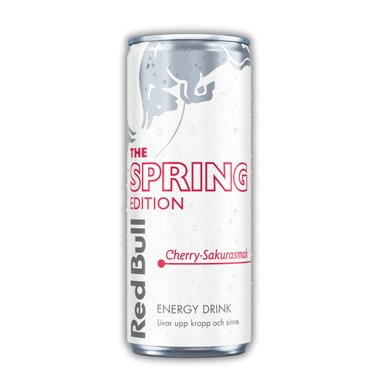 Red Bull Spring Edition Cherry Sakura Energy Drink - 24 Pack