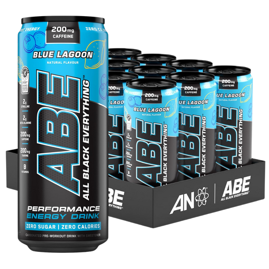 ABE Blue Lagoon Energy Drink – 12 Pack