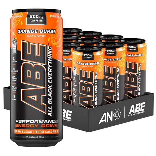 ABE Orange Burst Energy Drink – 12 Pack