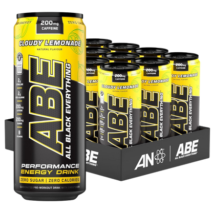 ABE Cloudy Lemonade Energy Drink – 12 Pack